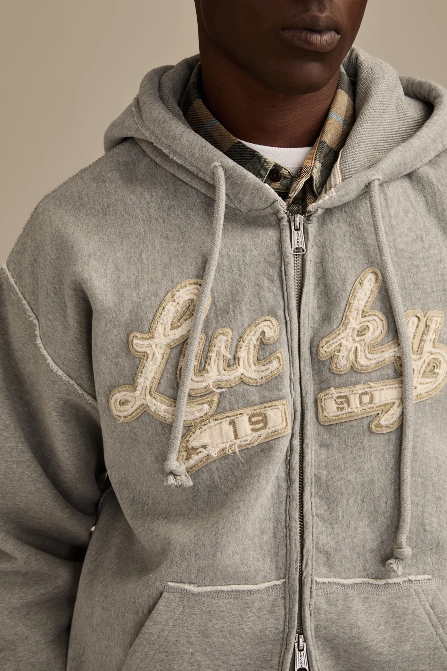 LUCKY FULL ZIP HOODIE, image 2