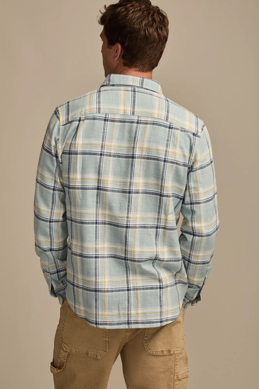 BIG SLUB PLAID UTILITY SHIRT, image 3