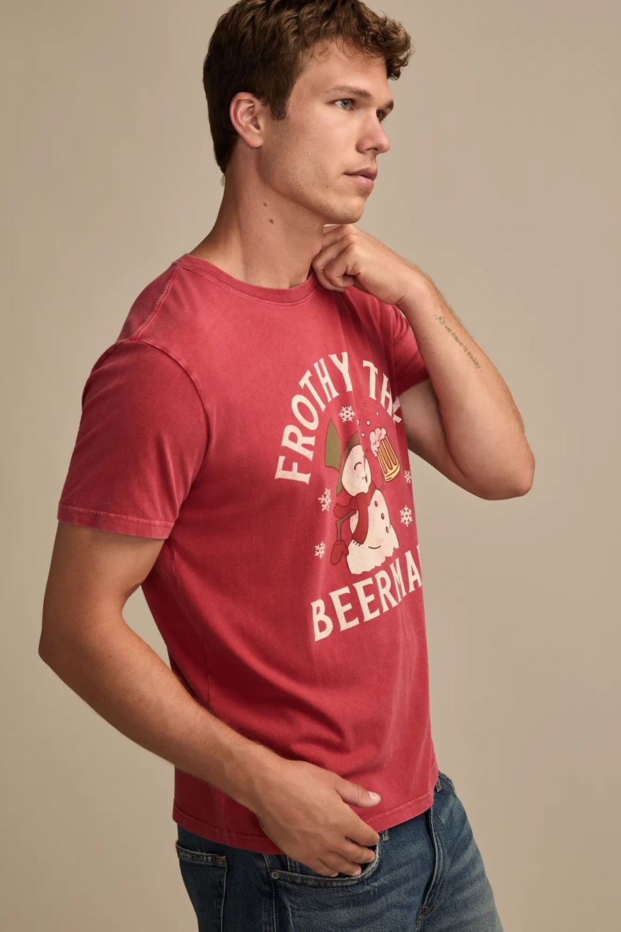 FROTHY THE BEER MAN TEE, image 4