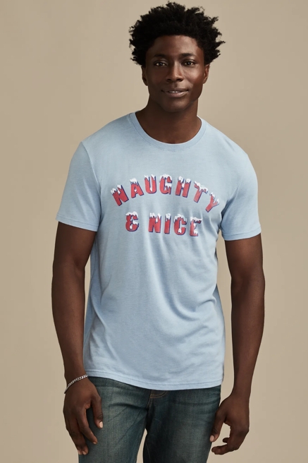 NAUGHTY AND NICE TEE, image 1