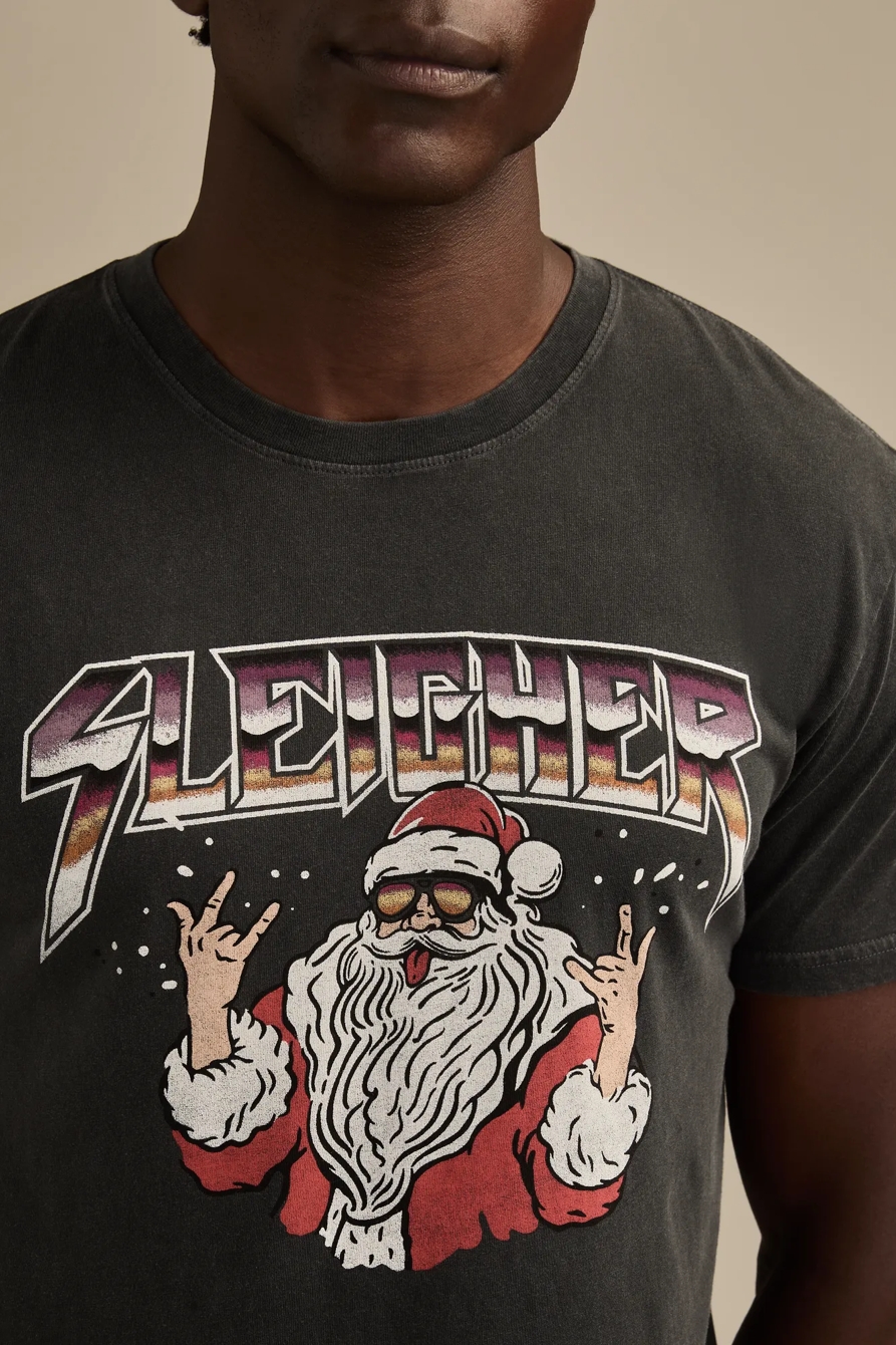SLEIGHER SANTA TEE, image 2