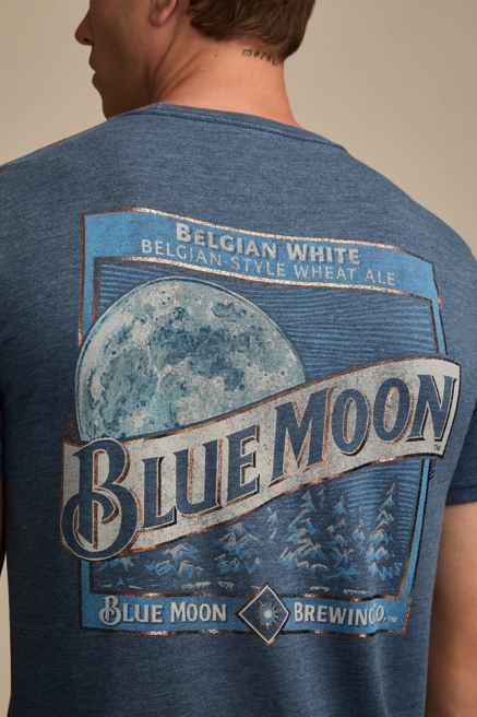 BLUE MOON LABEL TEE, image 3