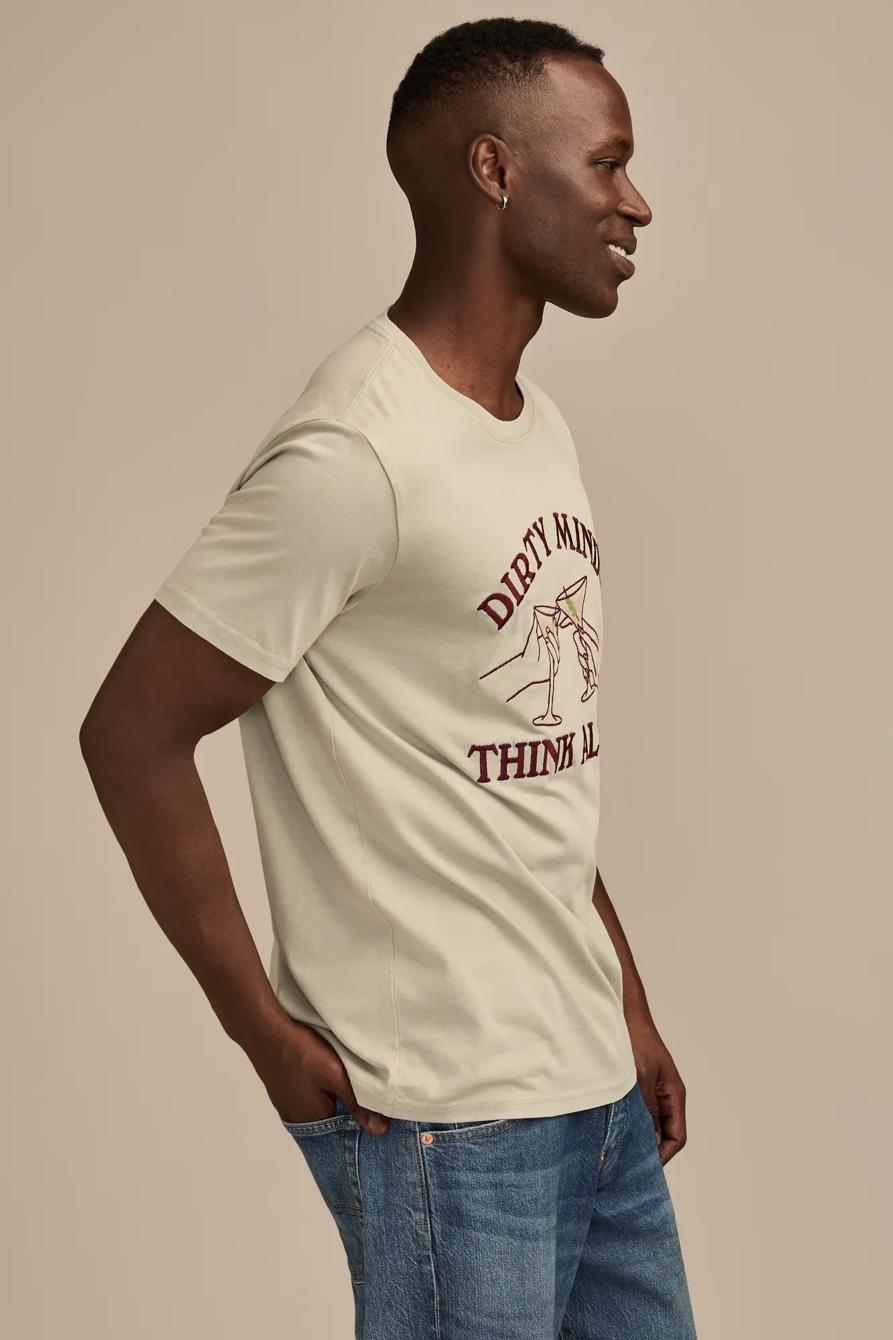 DIRTY MINS MARTINI TEE, image 3