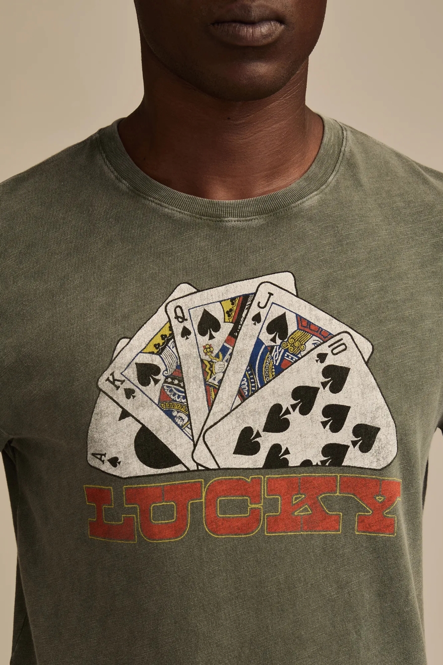 LUCKY POKER ROOM TEE, image 2