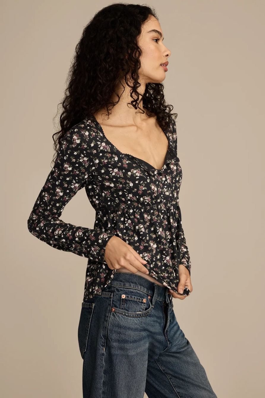 BABYDOLL HENLEY, image 4