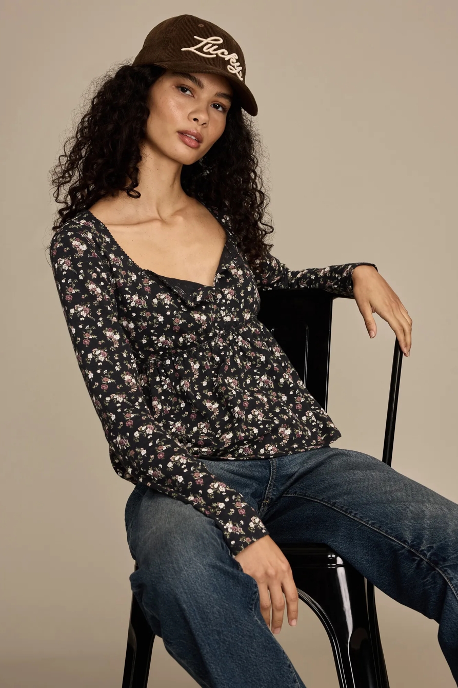 BABYDOLL HENLEY, image 5