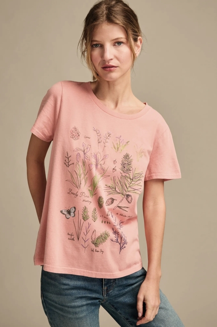 BOTANICAL FLORAL CLASSIC CREW, image 1