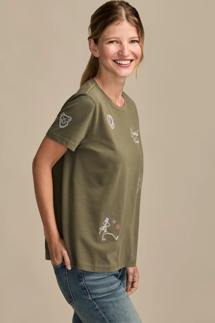 GRATEFUL DEAD MUTLI HIT CLASSIC CREW, image 3