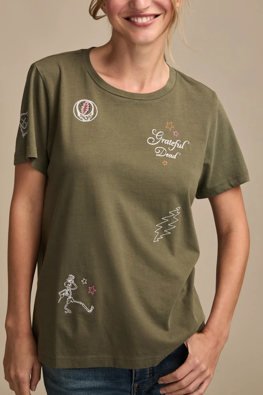 GRATEFUL DEAD MUTLI HIT CLASSIC CREW, image 4