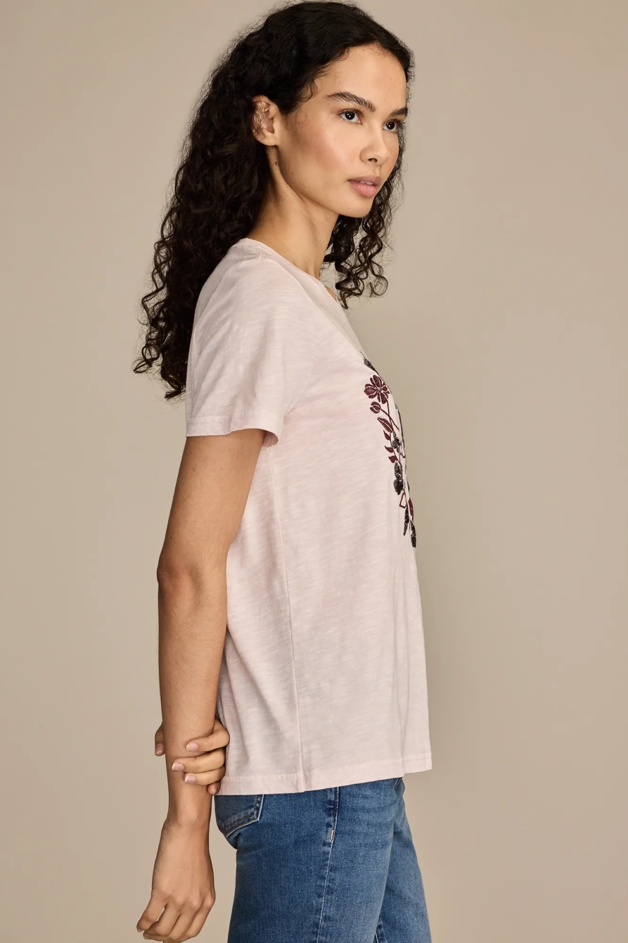 FLORAL LUCKY HEART CLASSIC CREW, image 4