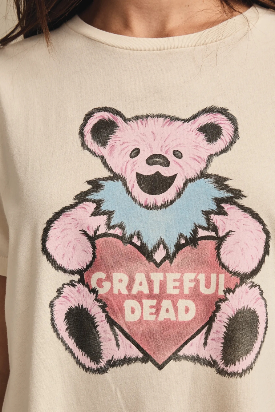 GRATEFUL DEAD VALENTINE BEAR BOYFRIEND TEE, image 2
