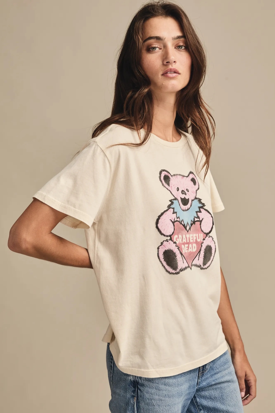 GRATEFUL DEAD VALENTINE BEAR BOYFRIEND TEE, image 4
