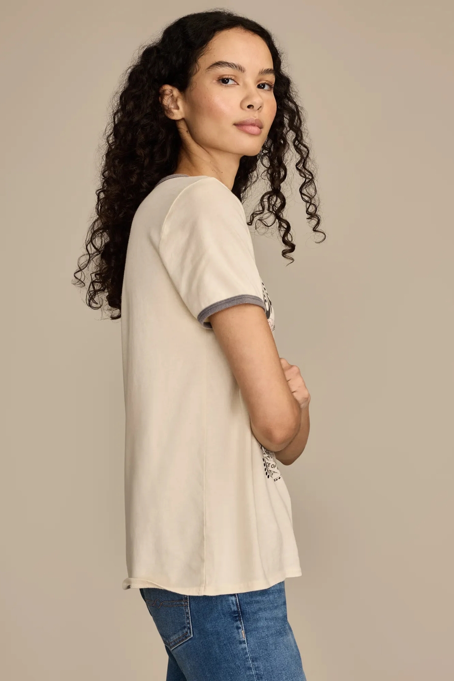 JANIS JOPLIN FLORAL FRAME CLASSIC CREW, image 4