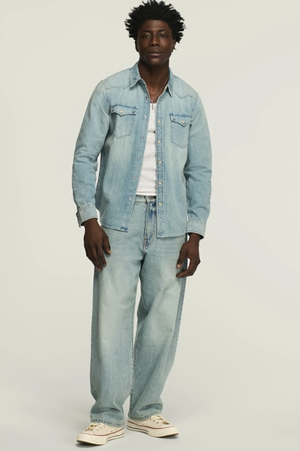 DENIM WESTERN SHIRT, image 2