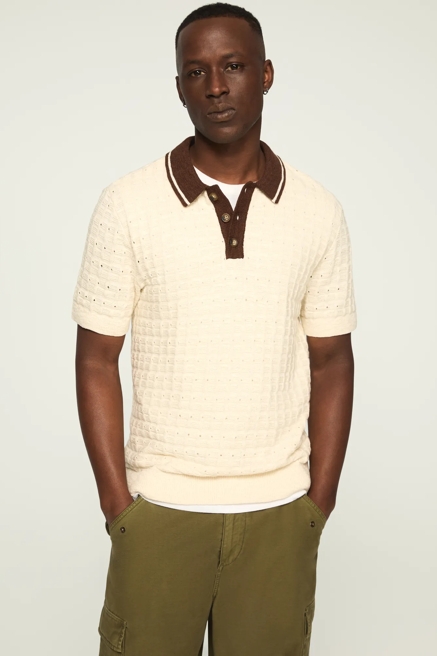 CONTRAST TIP POLO, image 1