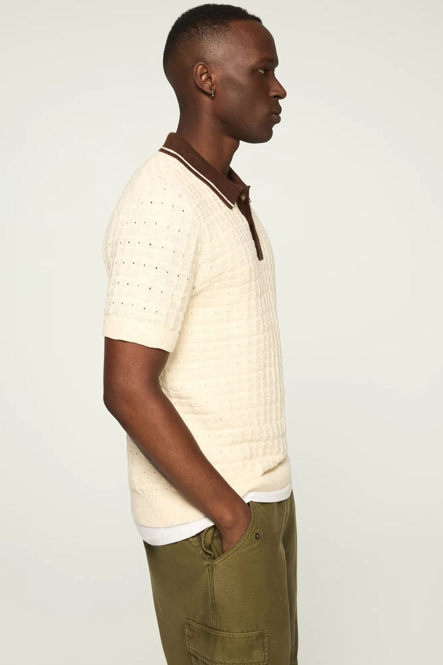 CONTRAST TIP POLO, image 4