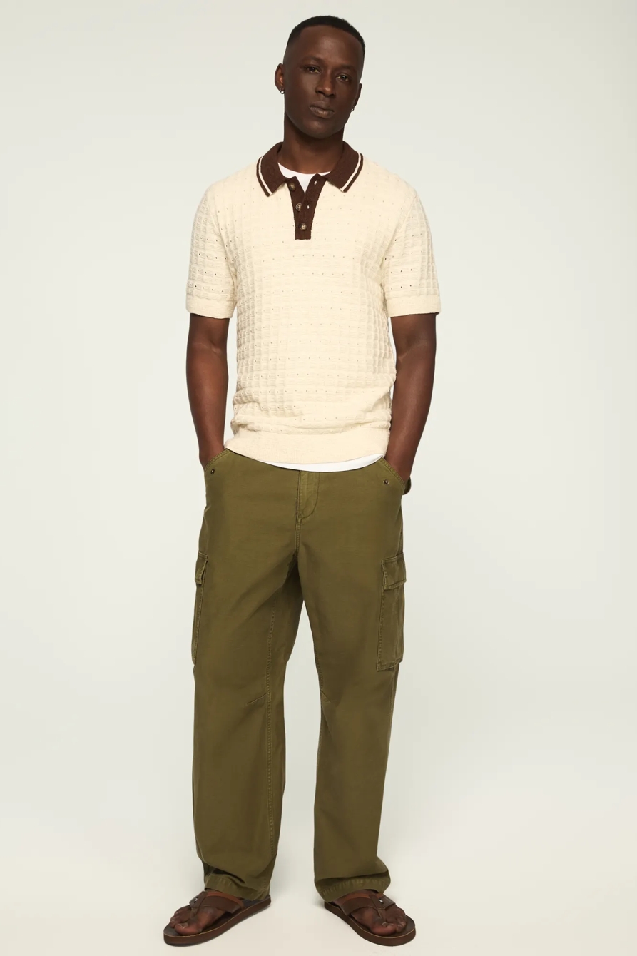 CONTRAST TIP POLO, image 5