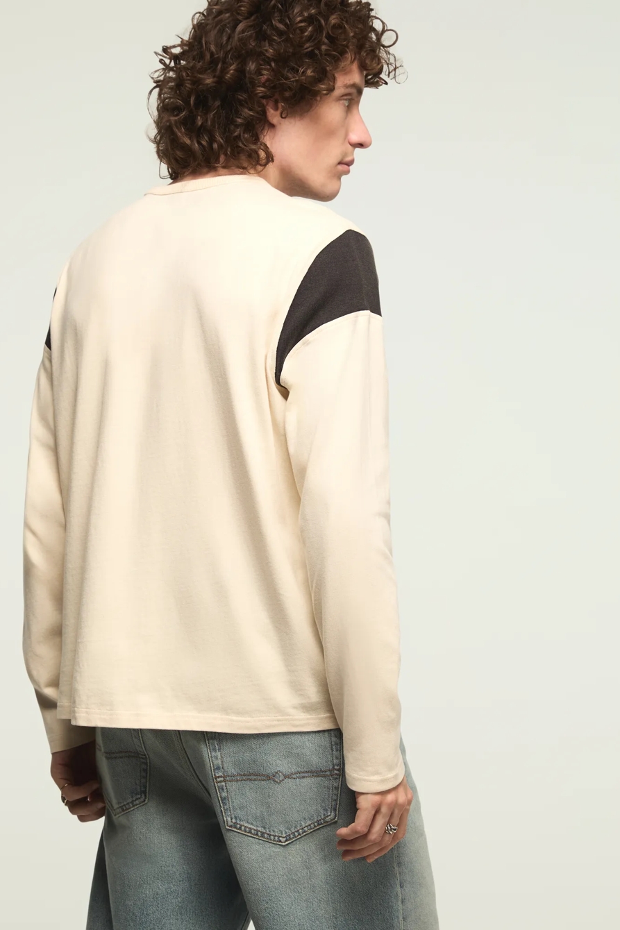 LONG SLEEVE FOOTBALL CREW, image 3