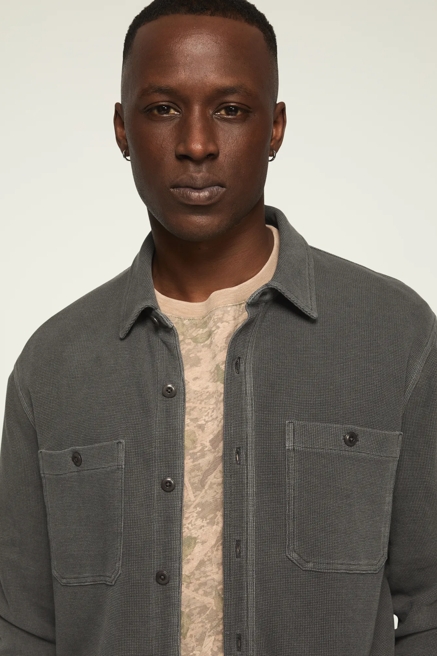 WAFFLE KNIT SHIRTING, image 2