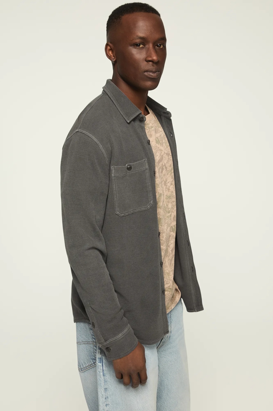 WAFFLE KNIT SHIRTING, image 4