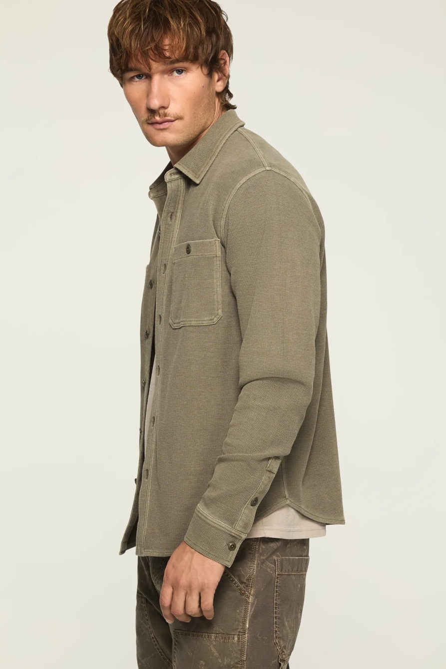 WAFFLE KNIT SHIRTING, image 4