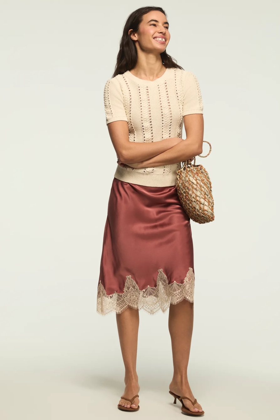 POINTELLE SWEATER TEE, image 5