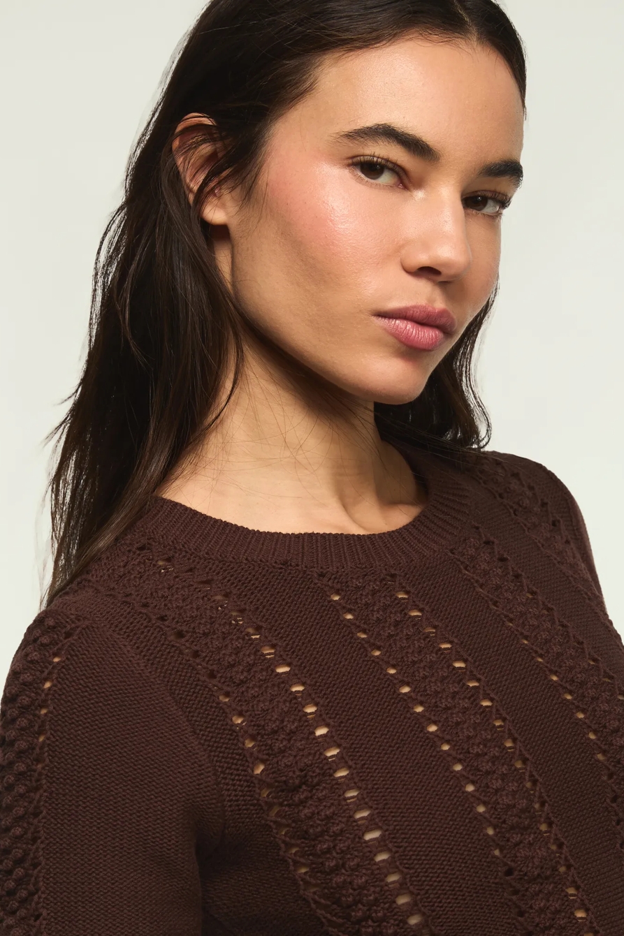 POINTELLE SWEATER TEE, image 2