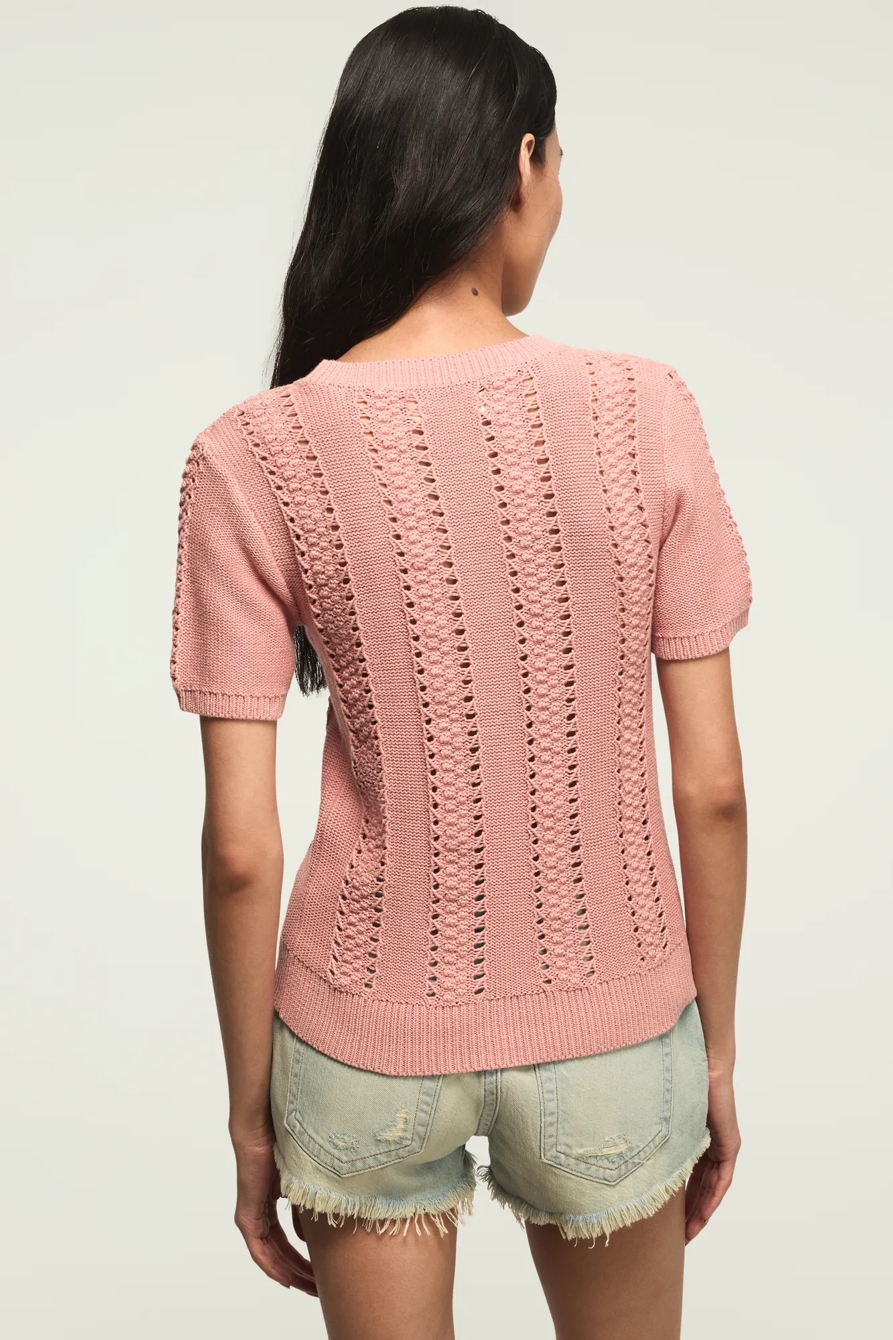 POINTELLE SWEATER TEE, image 3