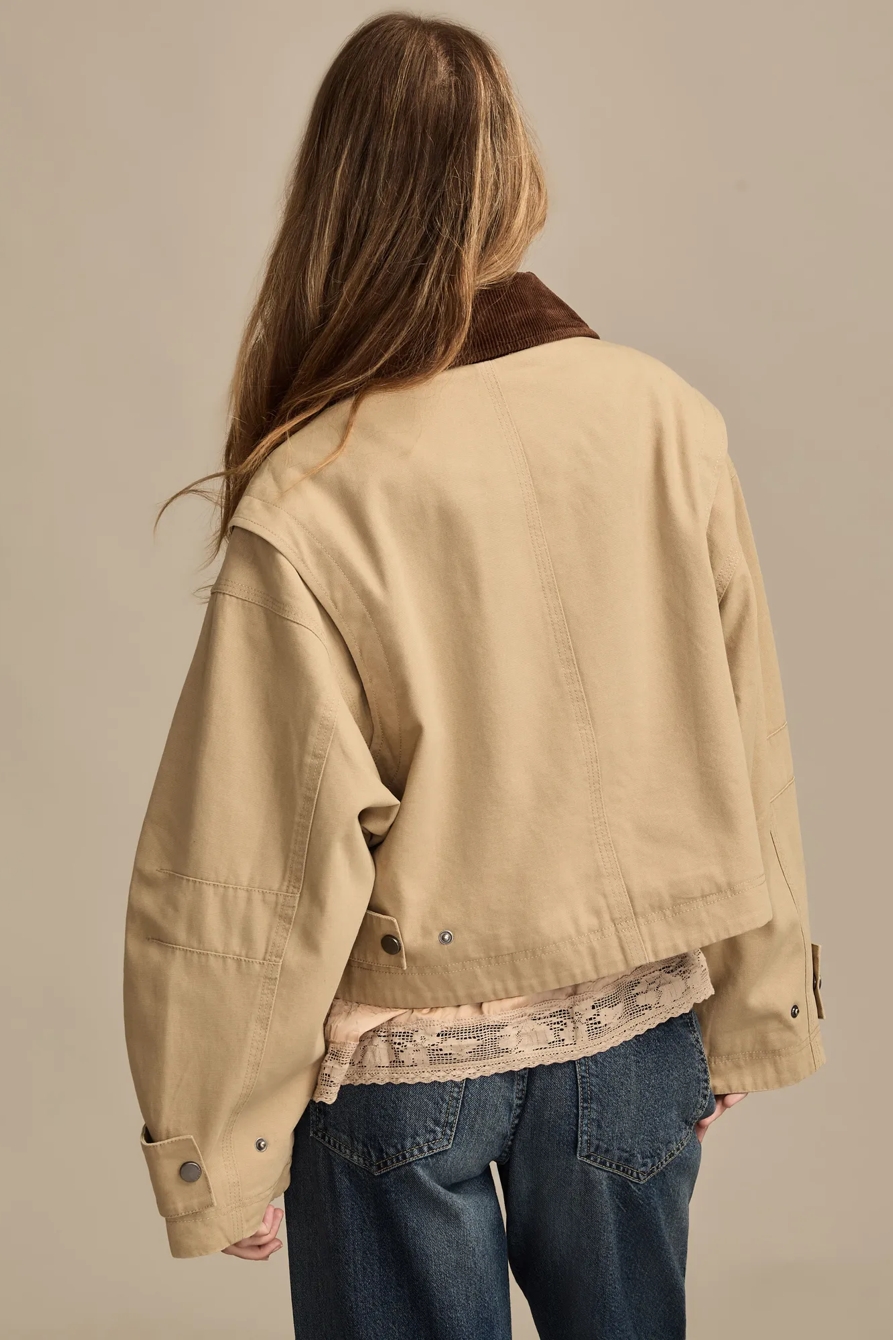 CROPPED UTILITY JACKET, image 3