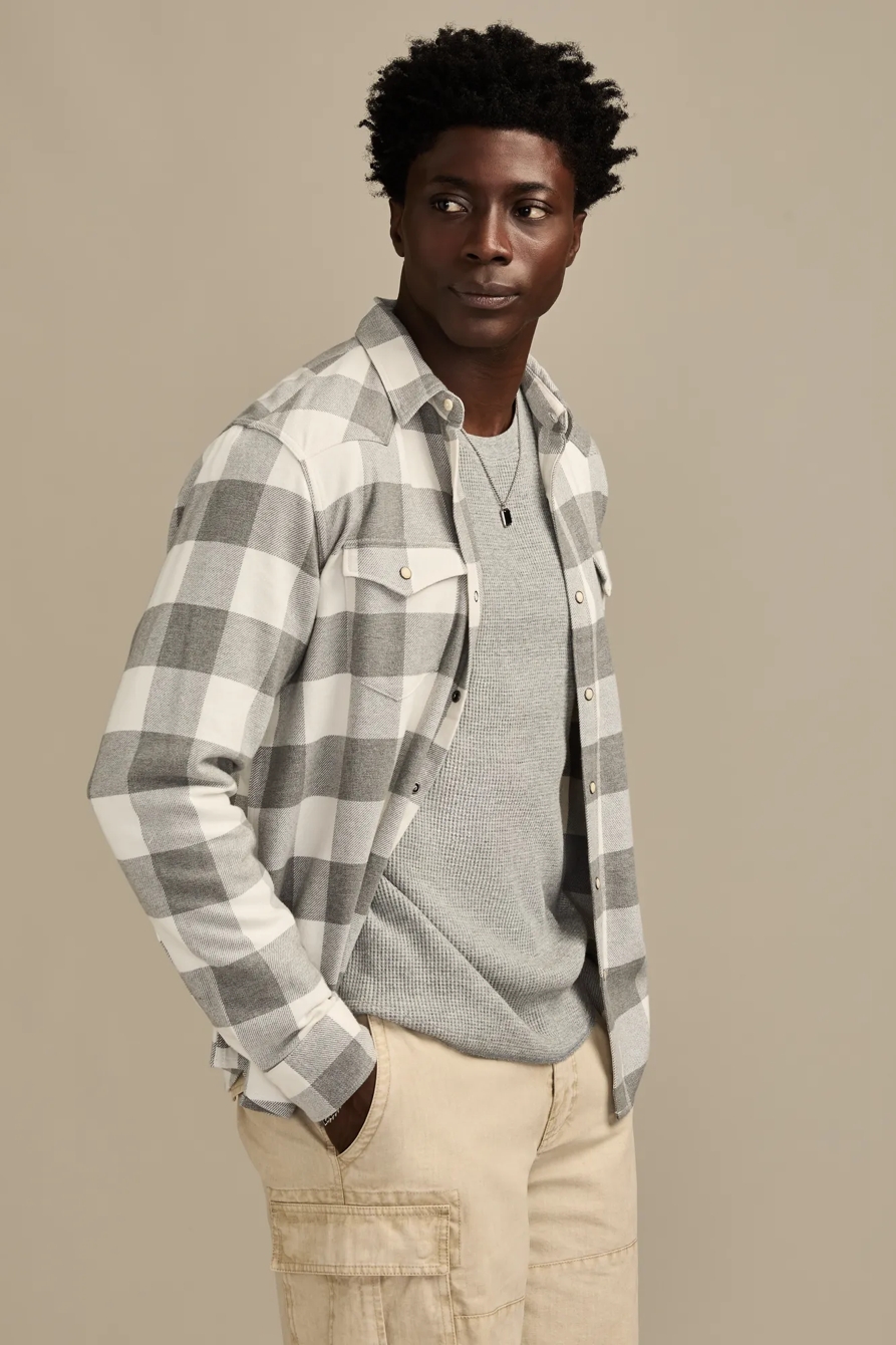 CLOUD SOFT FLANNEL WESTERN SHIRT, image 4