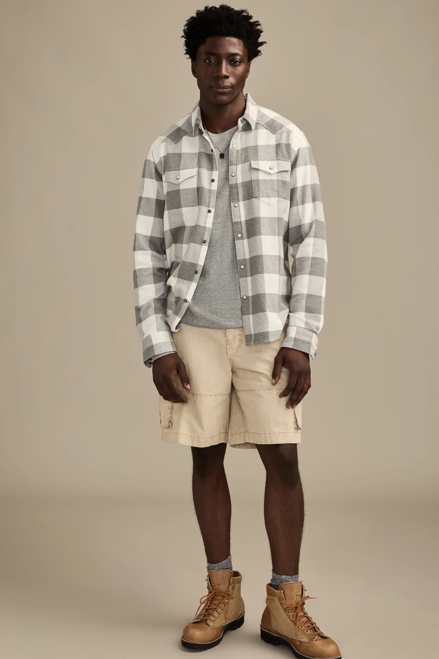 CLOUD SOFT FLANNEL WESTERN SHIRT, image 5