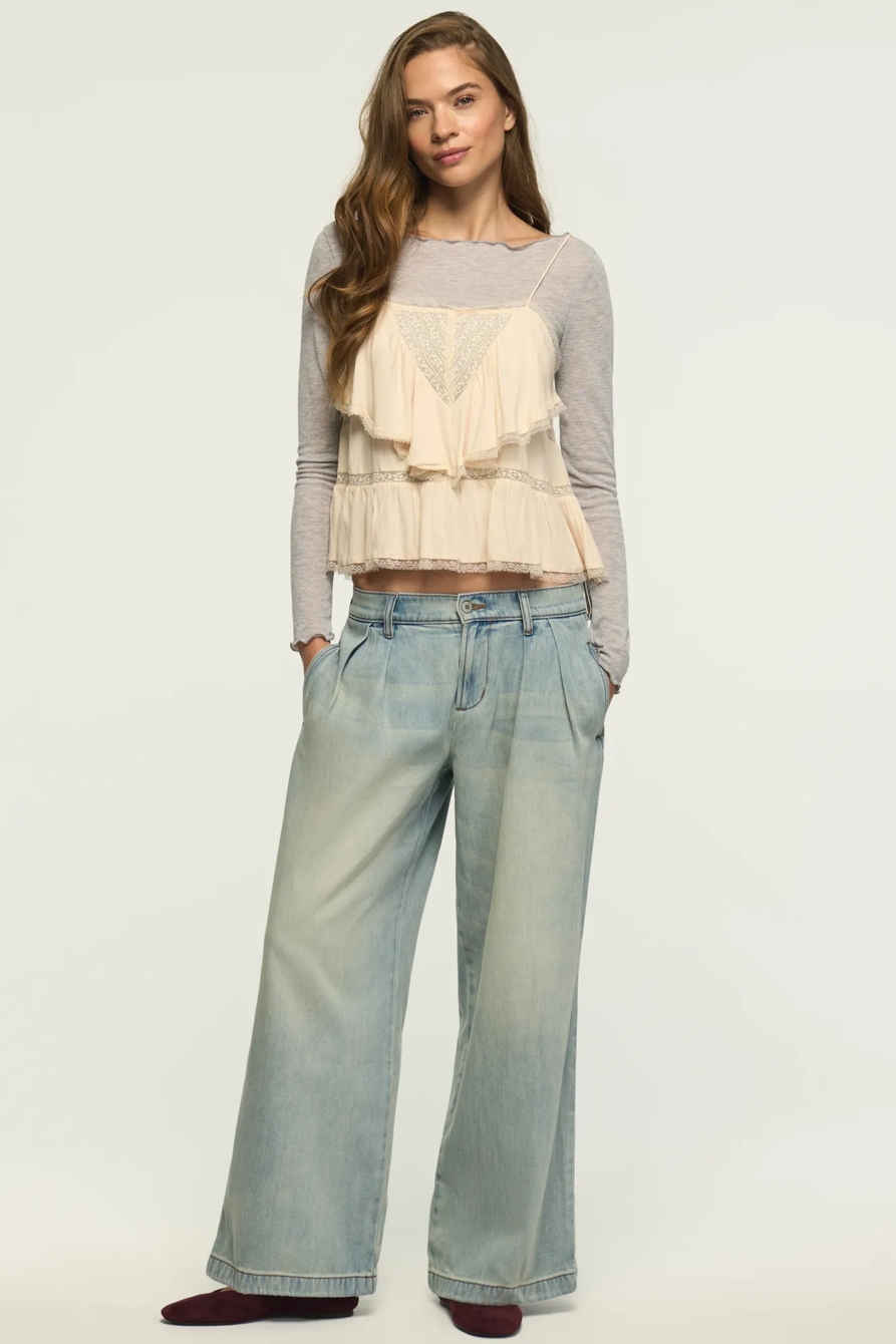 DOUBLE PLEATED TROUSER, image 2