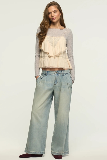 DOUBLE PLEATED TROUSER, image 2