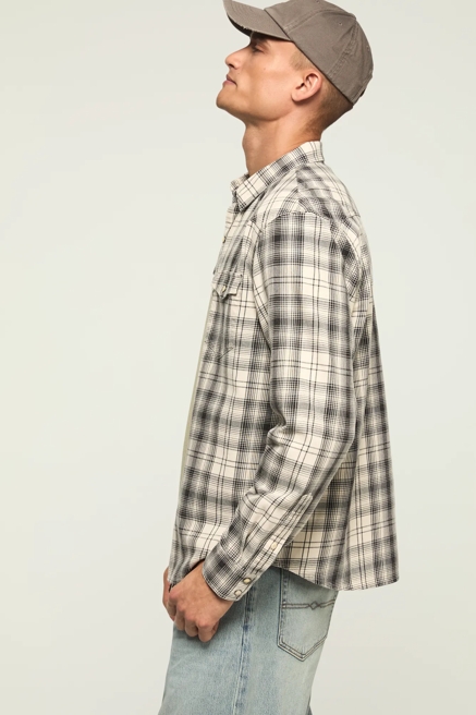 SULFUR TWILL LONG SLEEVE WESTERN SHIRT, image 4