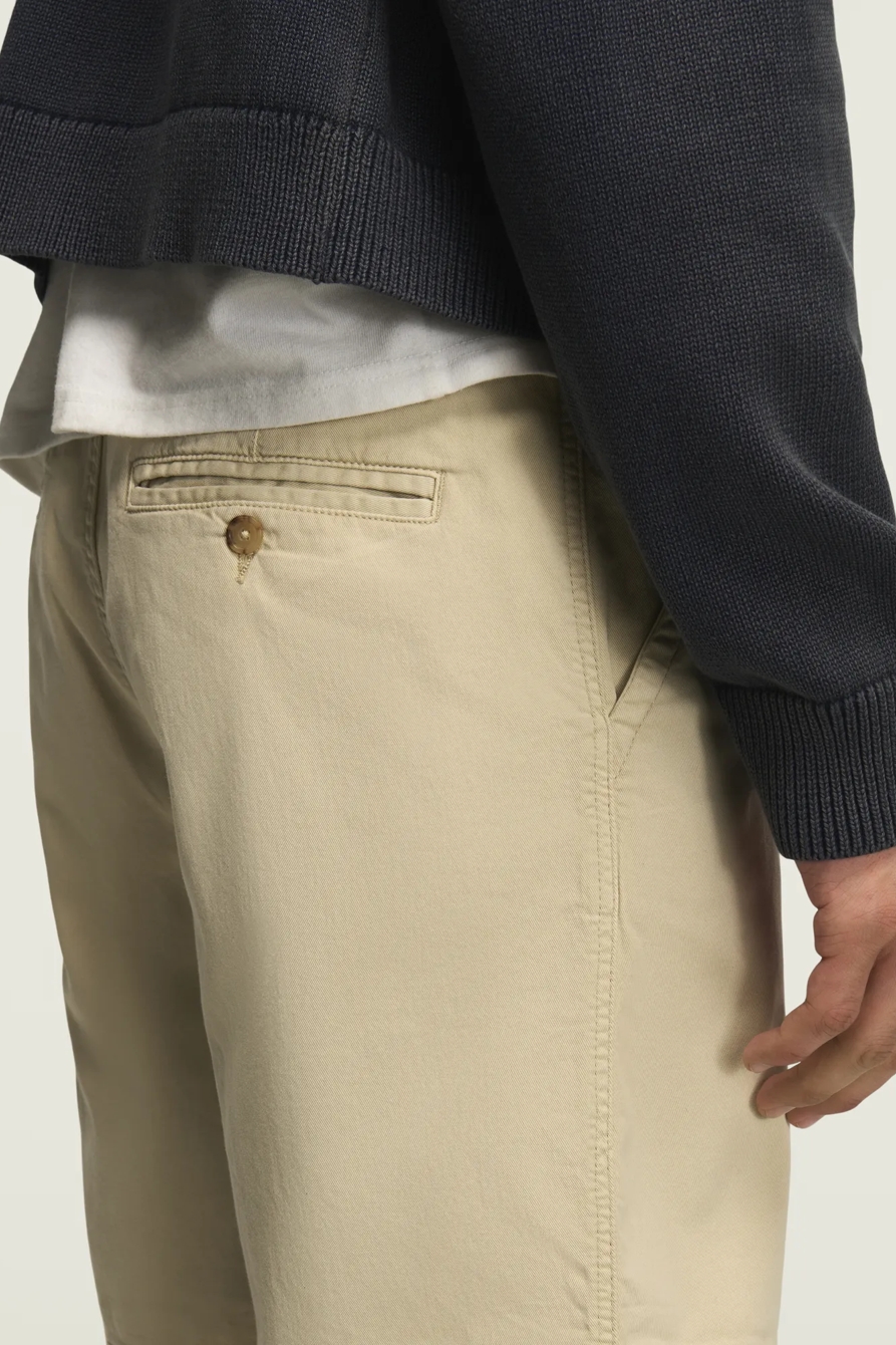 9" STRETCH TWILL FLAT FRONT SHORTS, image 5