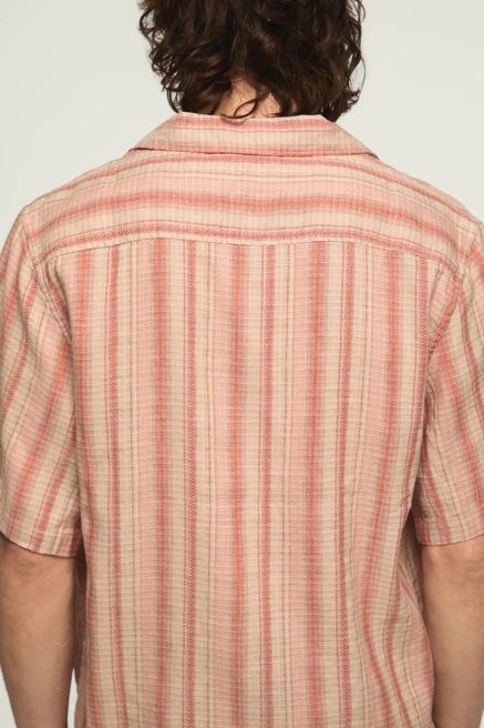 SHORT SLEEVE LINEN CAMP COLLAR SHIRT, image 4