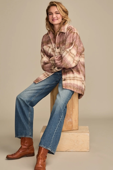 OVERSIZED PLAID SHIRT JACKET, image 3
