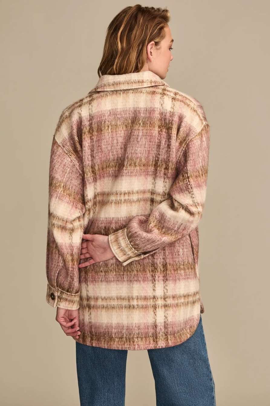 OVERSIZED PLAID SHIRT JACKET, image 6