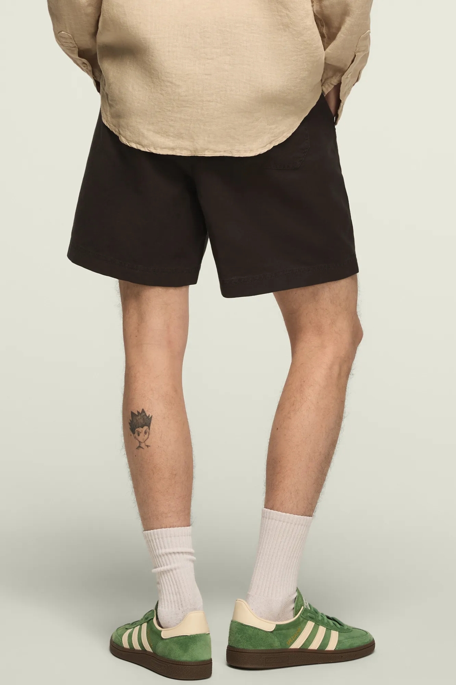 6 INCH LINEN PULL ON SHORT, image 3