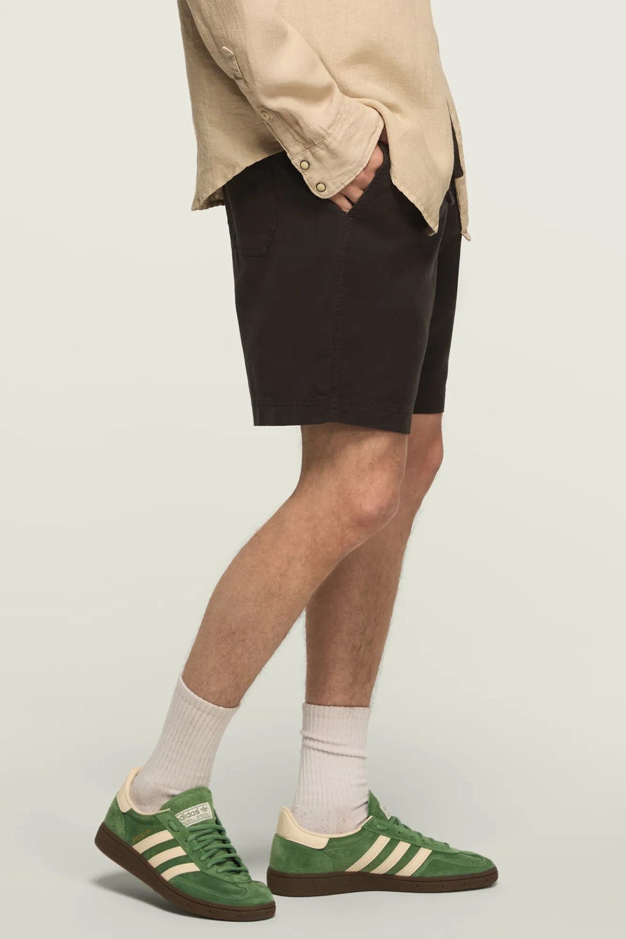 6 INCH LINEN PULL ON SHORT, image 5