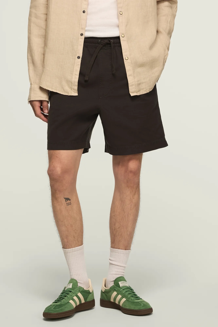 6 INCH LINEN PULL ON SHORT, image 6