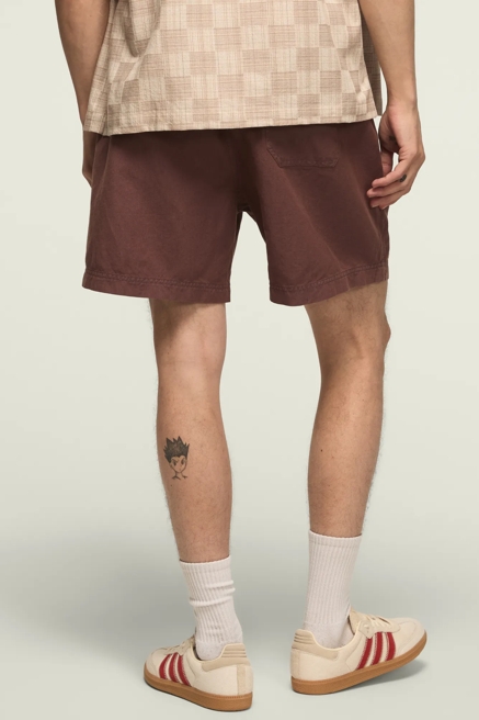 6 INCH LINEN PULL ON SHORT, image 3