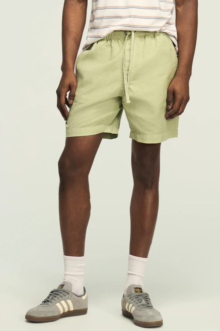 6 INCH LINEN PULL ON SHORT, image 2