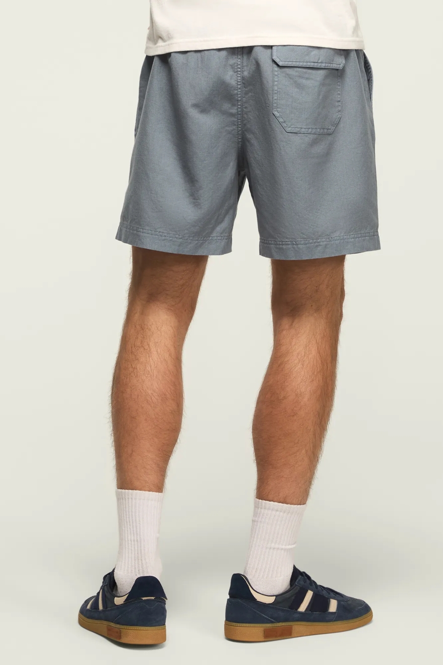 6 INCH LINEN PULL ON SHORT, image 3