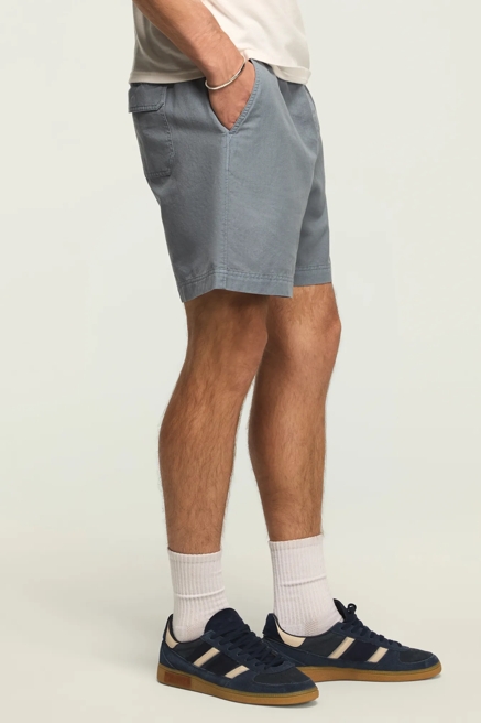 6 INCH LINEN PULL ON SHORT, image 4