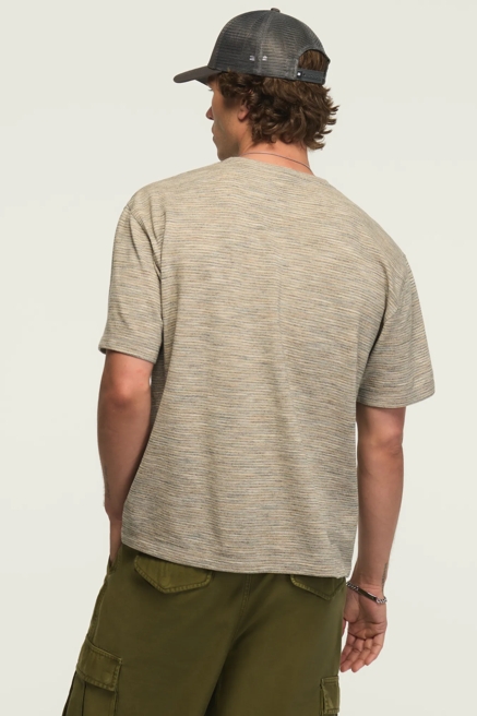 SPACEDYE ONE POCKET TEE, image 3