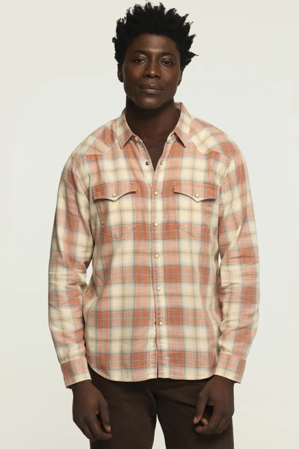 ACID WASH TWILL MESA WESTERN SHIRT, image 2