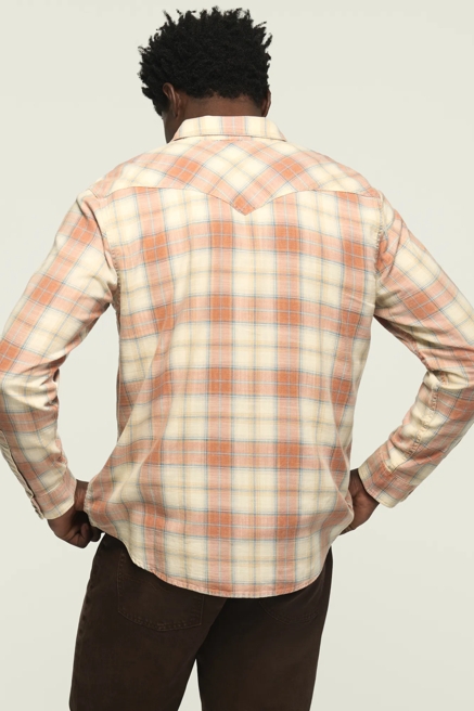 ACID WASH TWILL MESA WESTERN SHIRT, image 3