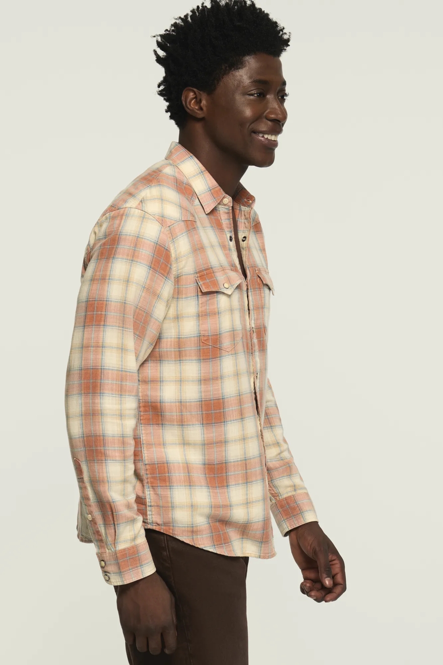 ACID WASH TWILL MESA WESTERN SHIRT, image 4