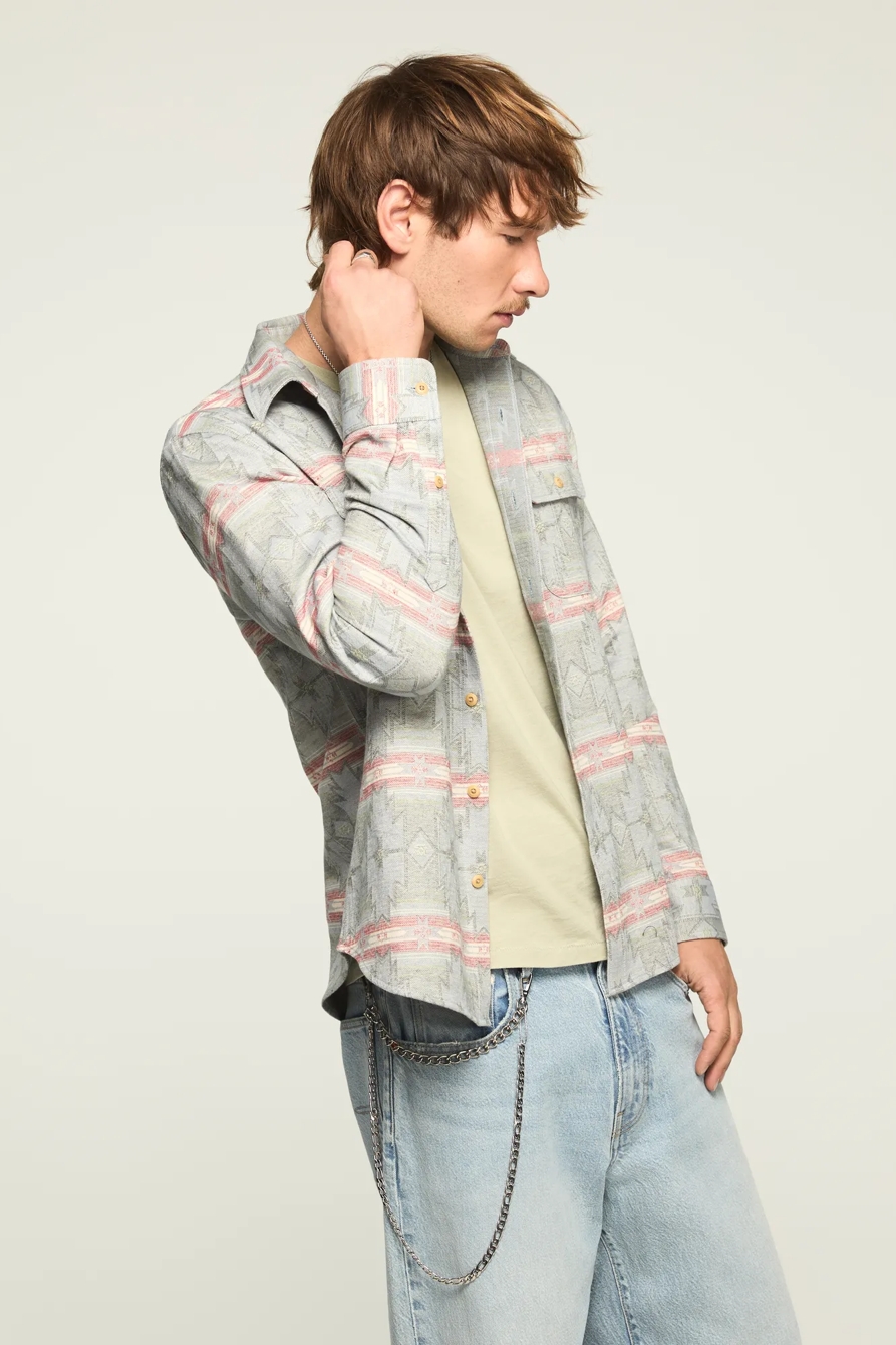 JACQUARD HUMBOLDT UTILITY SHIRT, image 5